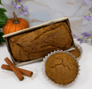 Pumpkin Spice Loaf and Muffin