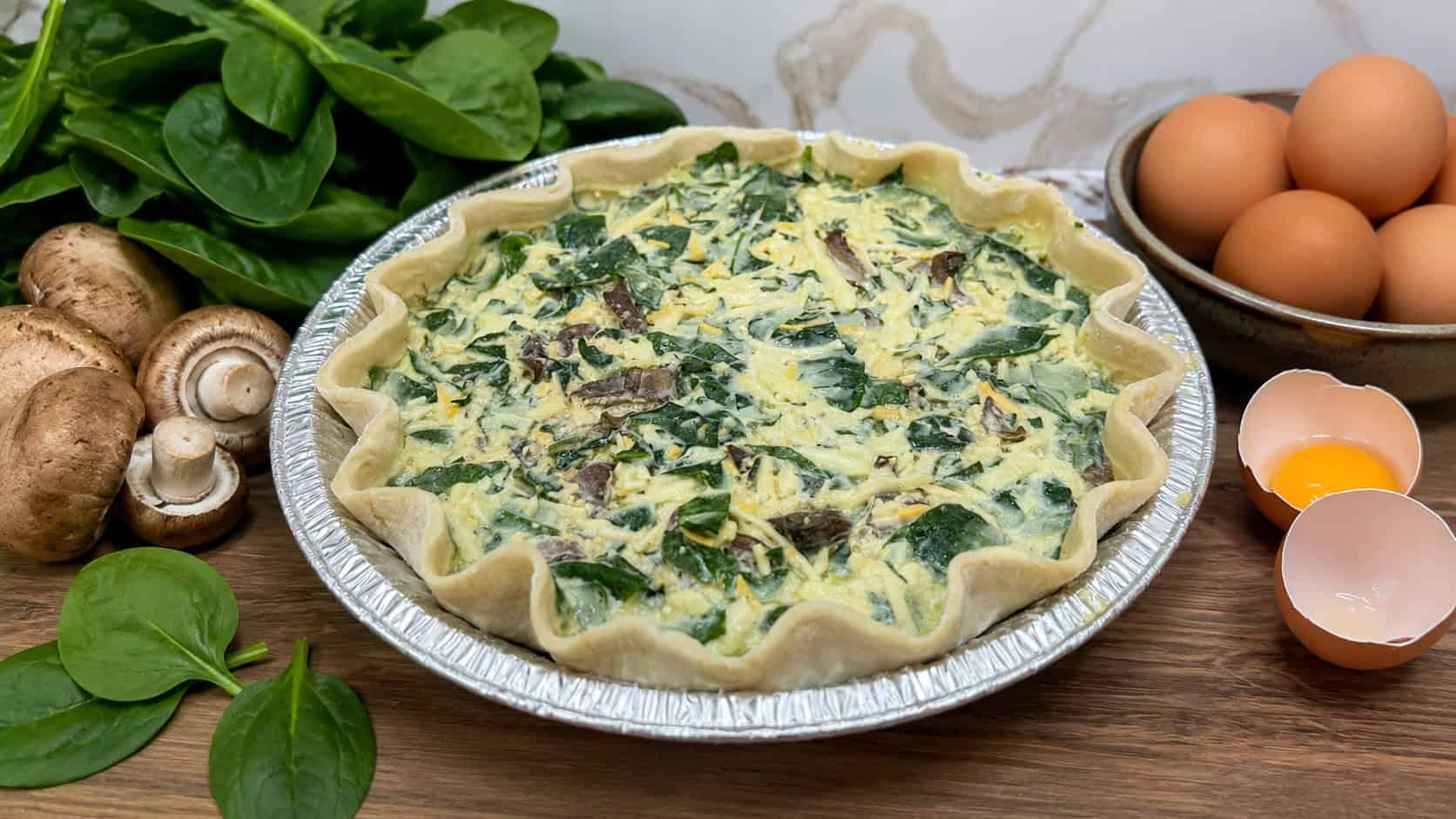 Veggie Quiche